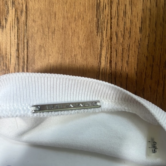 Elie Tahari Woman’s White Short Sleeve Size M - Picture 3 of 7